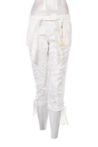 Дамски панталон Pepe Jeans, Размер L, Цвят Бял, Цена 27,74 лв.