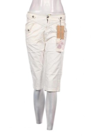 Дамски панталон Pepe Jeans, Размер M, Цвят Бял, Цена 20,44 лв.