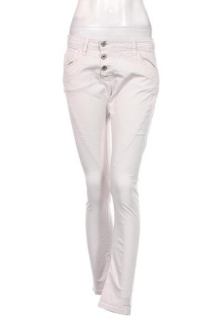 Γυναικείο παντελόνι Please, Μέγεθος S, Χρώμα Εκρού, Τιμή 3,94 €