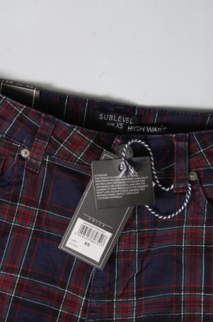 Γυναικείο παντελόνι Sublevel, Μέγεθος XS, Χρώμα Πολύχρωμο, Τιμή 8,06 €