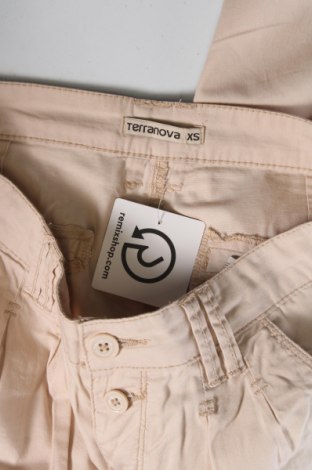 Dámské kalhoty  Terranova, Velikost XS, Barva Béžová, Cena  367,00 Kč