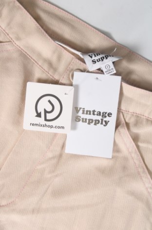Damskie spodnie Vintage Supply, Rozmiar XS, Kolor Beżowy, Cena 46,38 zł