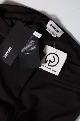 Γυναικείο παντελόνι Weekday, Μέγεθος M, Χρώμα Μαύρο, Τιμή 8,88 €