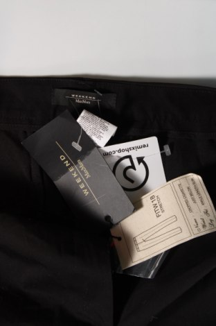 Дамски панталон Weekend Max Mara, Размер S, Цвят Черен, Цена 489,00 лв.