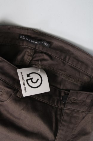 Дамски панталон Zara, Размер S, Цвят Зелен, Цена 5,00 лв.