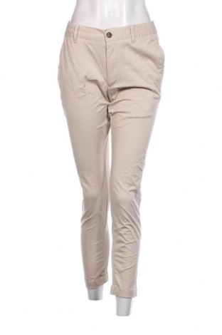 Дамски панталон Zara, Размер S, Цвят Бежов, Цена 6,60 лв.