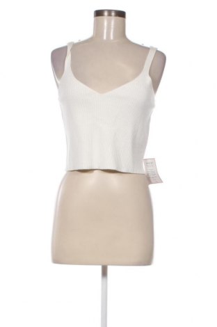 Γυναικείο αμάνικο μπλουζάκι Glamorous, Μέγεθος XL, Χρώμα Λευκό, Τιμή 11,96 €