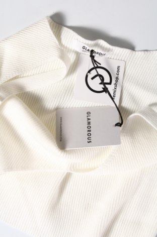 Γυναικείο αμάνικο μπλουζάκι Glamorous, Μέγεθος XL, Χρώμα Λευκό, Τιμή 6,28 €
