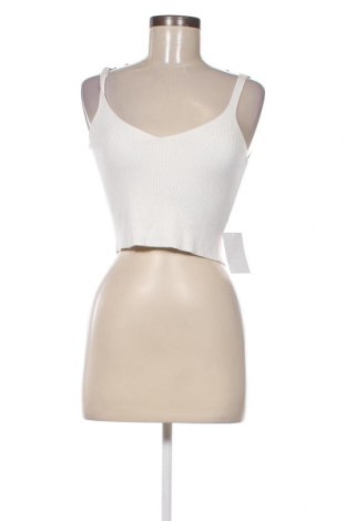 Γυναικείο αμάνικο μπλουζάκι Glamorous, Μέγεθος L, Χρώμα Λευκό, Τιμή 11,51 €