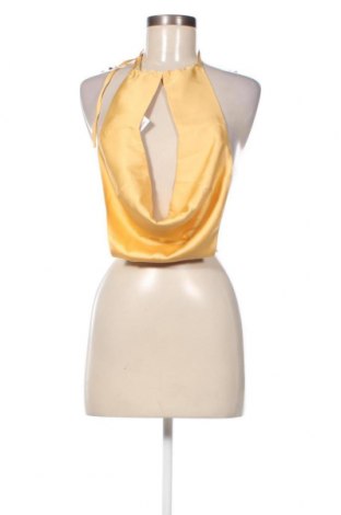 Γυναικείο αμάνικο μπλουζάκι Glamorous, Μέγεθος M, Χρώμα Κίτρινο, Τιμή 5,23 €