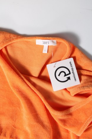 Γυναικείο αμάνικο μπλουζάκι Jake*s, Μέγεθος L, Χρώμα Πορτοκαλί, Τιμή 2,99 €