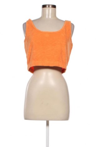 Γυναικείο αμάνικο μπλουζάκι Jake*s, Μέγεθος L, Χρώμα Πορτοκαλί, Τιμή 4,93 €