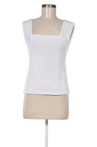 Γυναικείο αμάνικο μπλουζάκι Magna, Μέγεθος M, Χρώμα Λευκό, Τιμή 5,30 €