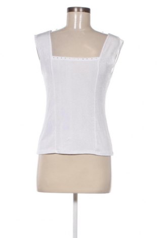 Γυναικείο αμάνικο μπλουζάκι Magna, Μέγεθος M, Χρώμα Λευκό, Τιμή 5,63 €