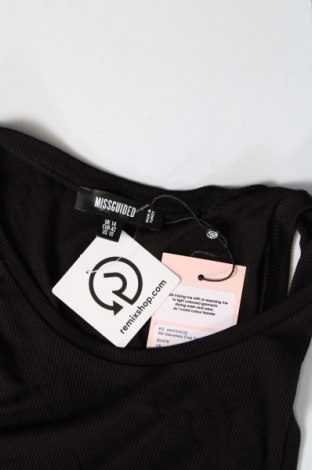 Γυναικείο αμάνικο μπλουζάκι Missguided, Μέγεθος L, Χρώμα Μαύρο, Τιμή 3,25 €