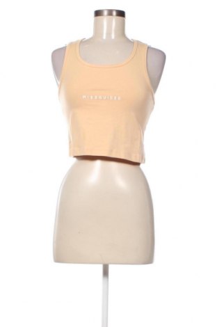 Γυναικείο αμάνικο μπλουζάκι Missguided, Μέγεθος L, Χρώμα Πορτοκαλί, Τιμή 3,14 €