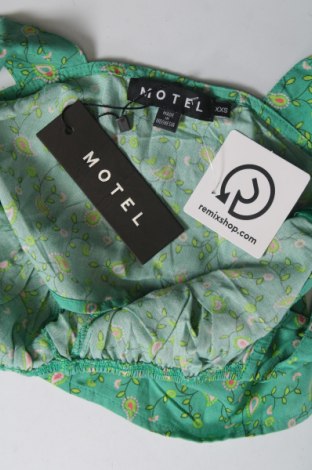 Γυναικείο αμάνικο μπλουζάκι Motel, Μέγεθος XXS, Χρώμα Πράσινο, Τιμή 14,95 €