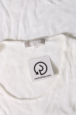 Γυναικείο αμάνικο μπλουζάκι Poles, Μέγεθος M, Χρώμα Λευκό, Τιμή 3,46 €