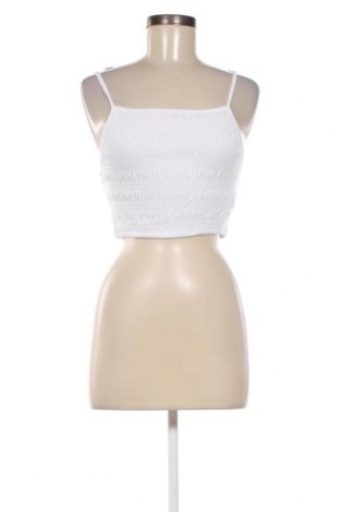 Γυναικείο αμάνικο μπλουζάκι Pull&Bear, Μέγεθος S, Χρώμα Λευκό, Τιμή 5,41 €