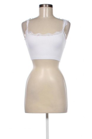 Γυναικείο αμάνικο μπλουζάκι Review, Μέγεθος XS, Χρώμα Λευκό, Τιμή 4,93 €