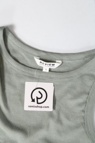 Γυναικείο αμάνικο μπλουζάκι Review, Μέγεθος L, Χρώμα Πράσινο, Τιμή 14,95 €