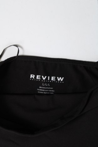 Γυναικείο αμάνικο μπλουζάκι Review, Μέγεθος L, Χρώμα Μαύρο, Τιμή 3,14 €