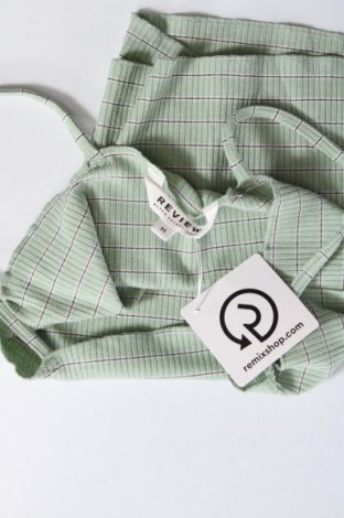 Γυναικείο αμάνικο μπλουζάκι Review, Μέγεθος M, Χρώμα Πράσινο, Τιμή 3,14 €