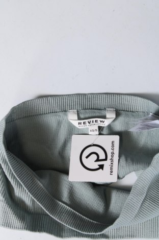 Γυναικείο αμάνικο μπλουζάκι Review, Μέγεθος XS, Χρώμα Πράσινο, Τιμή 3,14 €