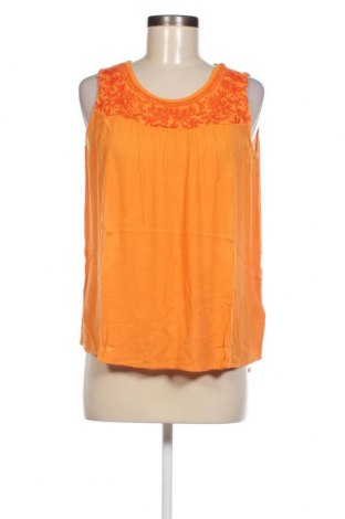 Γυναικείο αμάνικο μπλουζάκι Urban By Venca, Μέγεθος XXS, Χρώμα Πορτοκαλί, Τιμή 3,46 €
