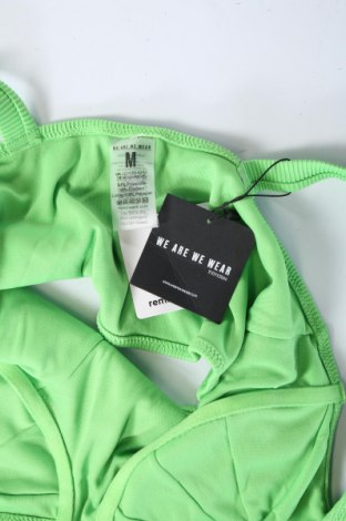 Γυναικείο αμάνικο μπλουζάκι We Are We Wear, Μέγεθος M, Χρώμα Πράσινο, Τιμή 3,14 €