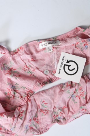 Γυναικείο αμάνικο μπλουζάκι Wild Honey, Μέγεθος L, Χρώμα Ρόζ , Τιμή 3,35 €