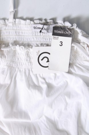 Γυναικείο αμάνικο μπλουζάκι Women Only, Μέγεθος M, Χρώμα Λευκό, Τιμή 10,82 €