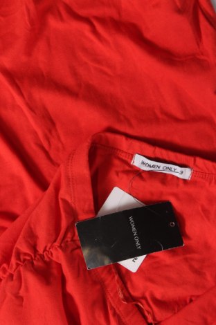 Γυναικείο αμάνικο μπλουζάκι Women Only, Μέγεθος M, Χρώμα Κόκκινο, Τιμή 6,60 €