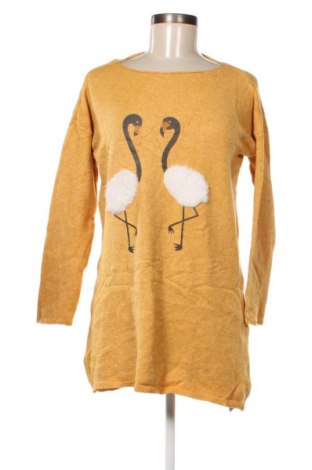Γυναικείο πουλόβερ, Μέγεθος L, Χρώμα Κίτρινο, Τιμή 2,51 €