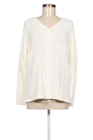 Дамски пуловер, Размер L, Цвят Бял, Цена 4,93 лв.