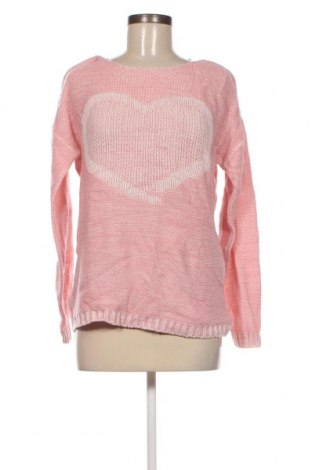 Дамски пуловер, Размер L, Цвят Розов, Цена 4,93 лв.