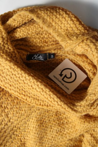 Дамски пуловер, Размер XS, Цвят Жълт, Цена 6,38 лв.