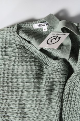 Γυναικείο πουλόβερ About You, Μέγεθος S, Χρώμα Πράσινο, Τιμή 3,09 €