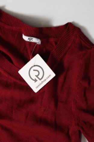 Дамски пуловер Ajc, Размер XS, Цвят Червен, Цена 7,25 лв.
