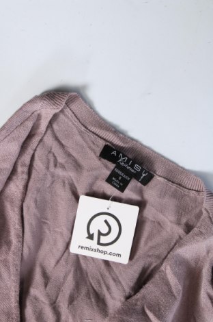 Дамски пуловер Amisu, Размер S, Цвят Розов, Цена 7,25 лв.