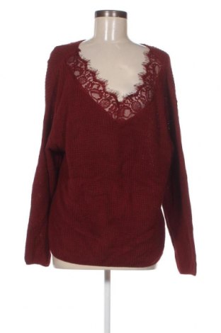 Γυναικείο πουλόβερ Amisu, Μέγεθος M, Χρώμα Κόκκινο, Τιμή 2,69 €