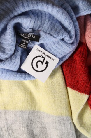 Дамски пуловер Amisu, Размер M, Цвят Многоцветен, Цена 6,38 лв.