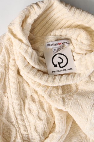 Дамски пуловер Atlas For Women, Размер M, Цвят Бежов, Цена 4,93 лв.