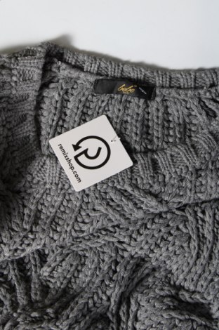 Γυναικείο πουλόβερ Bebe Plus, Μέγεθος L, Χρώμα Γκρί, Τιμή 5,38 €