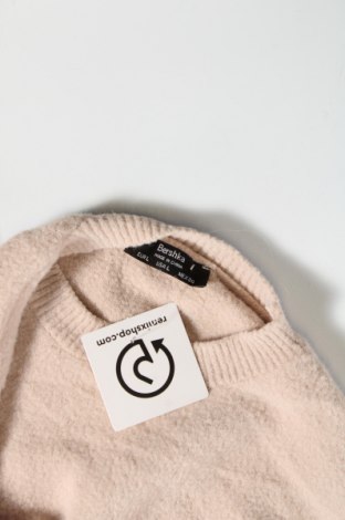 Γυναικείο πουλόβερ Bershka, Μέγεθος L, Χρώμα  Μπέζ, Τιμή 2,69 €