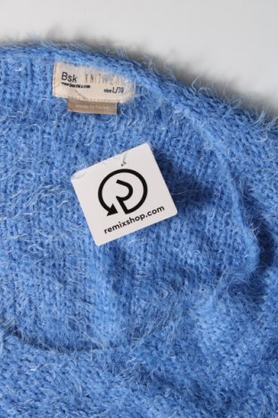 Damenpullover Bershka, Größe L, Farbe Blau, Preis 7,06 €