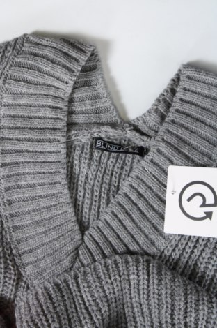 Дамски пуловер Blind Date, Размер M, Цвят Сив, Цена 6,09 лв.