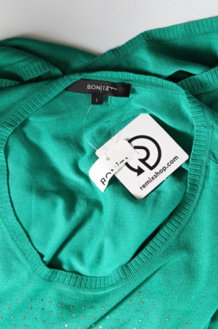 Γυναικείο πουλόβερ Bonita, Μέγεθος L, Χρώμα Πράσινο, Τιμή 7,11 €
