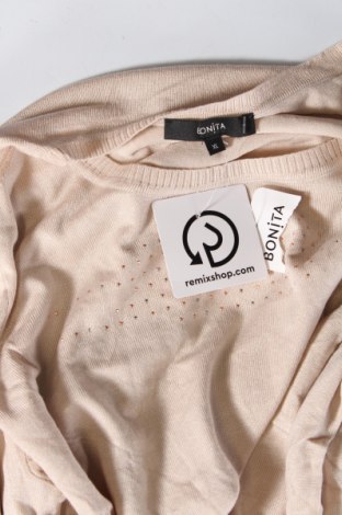 Γυναικείο πουλόβερ Bonita, Μέγεθος XL, Χρώμα  Μπέζ, Τιμή 7,11 €
