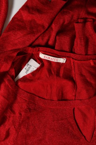 Дамски пуловер Camaieu, Размер S, Цвят Червен, Цена 8,70 лв.
